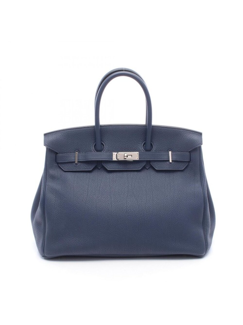 Hermes Handbag Birkin 35 Bleu Nuit